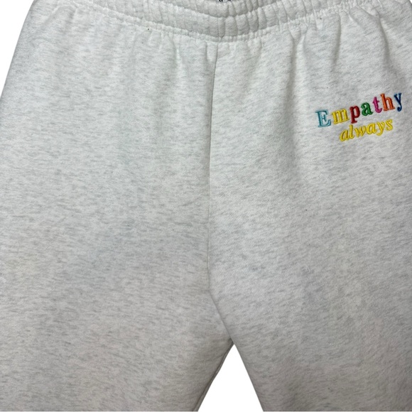 Mayfair The Label Sweatpant Joggers size M/L EMPATHY ALWAYS - Picture 2 of 6
